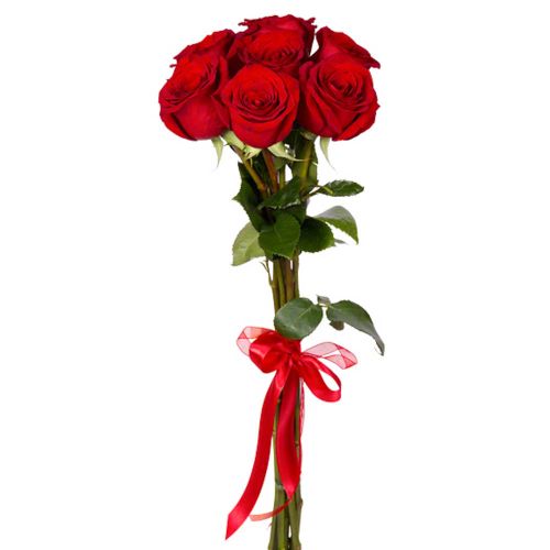 Купить 7 красных роз с доставкой по Камень-на-Оби